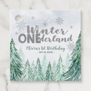 Winter Ein Nederland Erster Geburtstag Schneeflock Geschenkanhänger