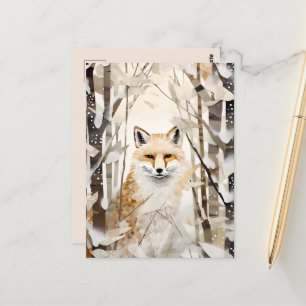 Winter Eisbär-Liebhaber Postkarte