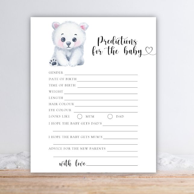 Winter Eisbär - Vorhersagen und Ratschläge für Kin (Von Creator hochgeladen)