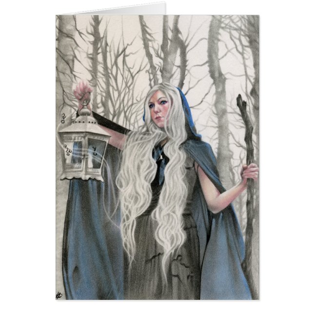 Winter Elve Karte (Vorne)