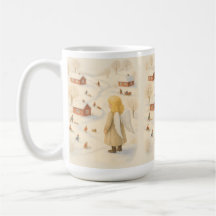 Winter-Engel-Tasse Weihnachtsdorf-Geschenk