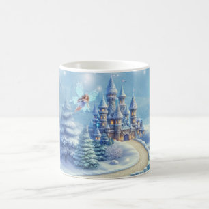 Winter Fairy Königreich Holiday Themed Kaffeetasse