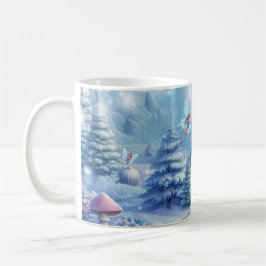 Winter Fairy Königreich | Holiday Themed Kaffeetasse