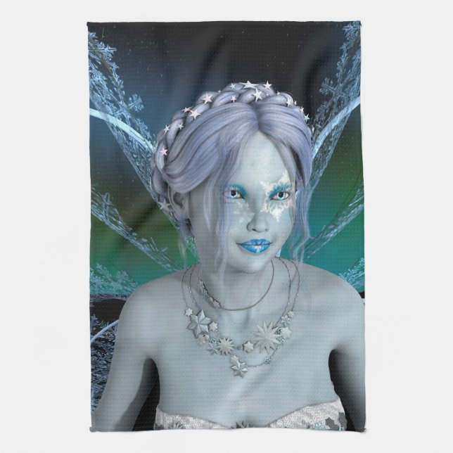 Winter Fairy Küchentuch (Vertikal)