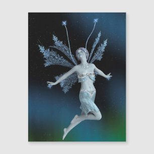 Winter Fairy Magnetkarte