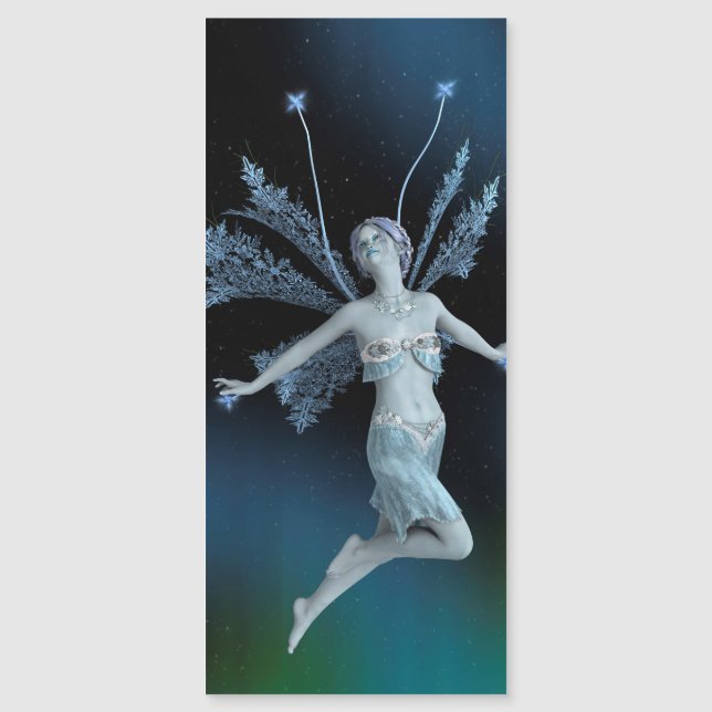 Winter Fairy Magnetkarte (Vorderseite)