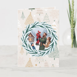 Winter Family Moments – Snowy Invitation Card" Karte
