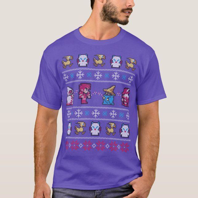 Winter-Fantasie-Geschenk T-Shirt (Vorderseite)