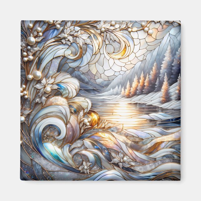Winter Fantasy Magnet (Vorne)