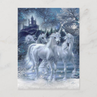 Winter Fantasy Postkarte