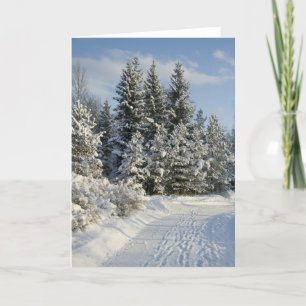 Winter Feiertagskarte