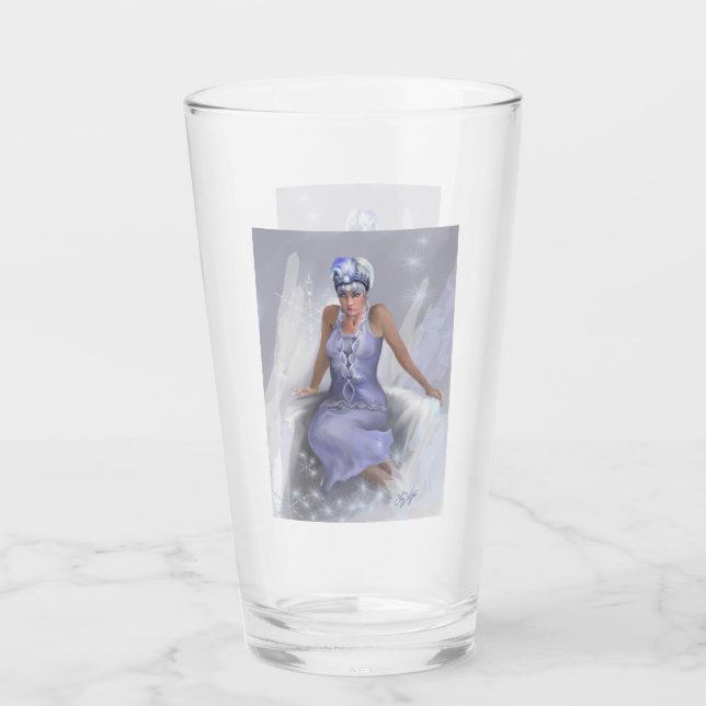 Winter Flame Glass Cup Glas (Vorderseite)