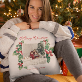 Winter Floral Berries | Weihnachten | FOTO Kissen