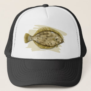 Winter Flounder Trucker Hat Truckerkappe