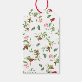 Winter Folies und Berries Urlaub Geschenkanhänger