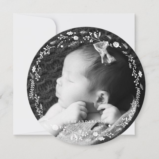 Winter Folies Weihnachtskarte Feiertagskarte (Vorderseite)