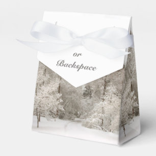 Winter Forest Geschenkboxen Personalisiert Holiday Geschenkschachtel