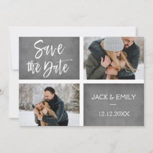 Winter-Foto-Save the Date Karte