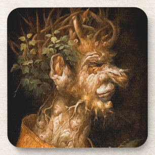 Winter Four Seasons Giuseppe Arcimboldo Getränkeuntersetzer