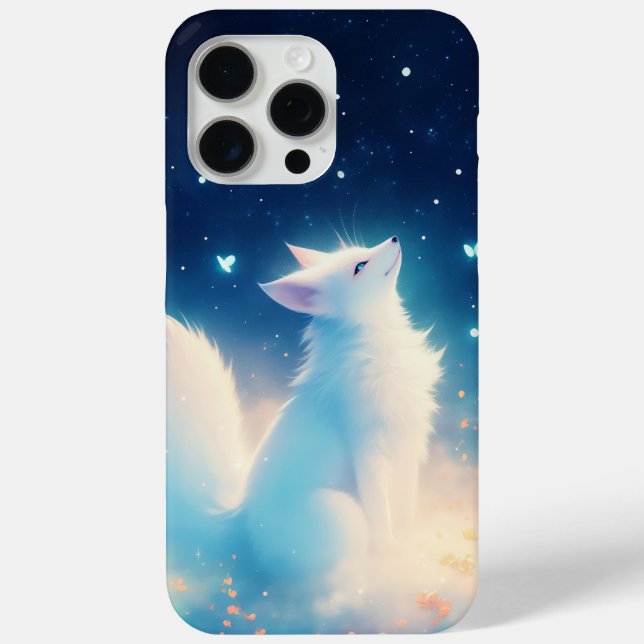 Winter Fox Arctic Whisky Case-Mate iPhone Hülle (Rückseite)