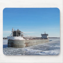 Winter-Frachter Manitoulin Great Lakes Schiff