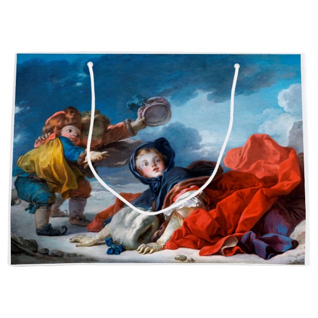 Winter, Fragonard Große Geschenktüte (Vorderseite)