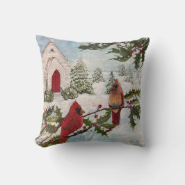 "Winter-Frieden" Kissen