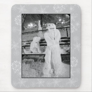 "Winter Friends" Mousepad