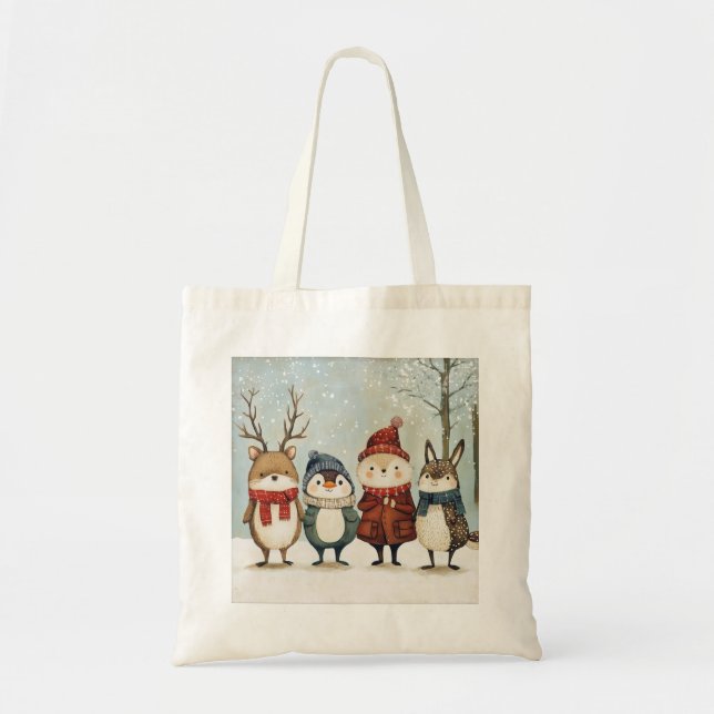 Winter Friends Tasche (Vorne)