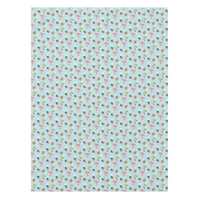 Winter Fun Muster Tischdecke (Vorderseite)