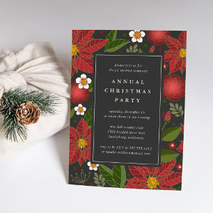 Winter Garden   Corporate Holiday Party Invitation Einladung