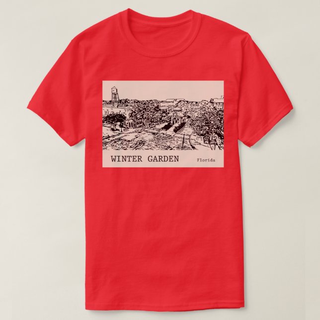 Winter Garden Florida TShirt 1 (Design vorne)
