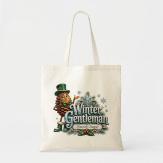 Winter Gentleman Eleganter Kiefernzapfen-Tragetasc Tragetasche