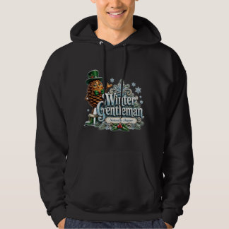 Winter Gentleman Eulen Hoodie