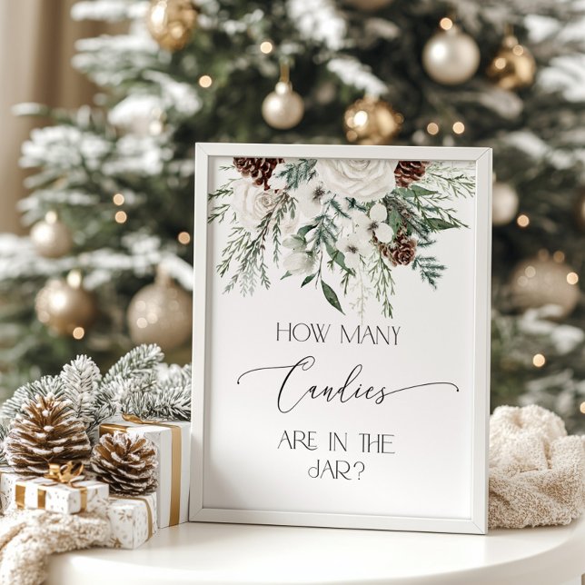 Winter geschlechtsneutral Schätzung wie viele Bonb Poster (Von Creator hochgeladen)