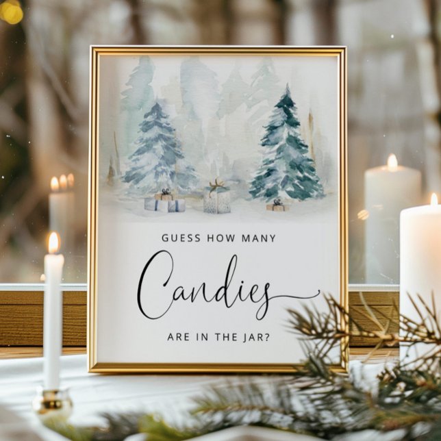 Winter geschlechtsneutral Schätzung wie viele Bonb Poster (Von Creator hochgeladen)