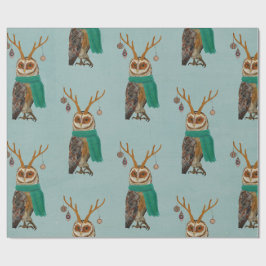 WINTER-GEWEIH-EULE Packpapier