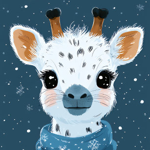 Winter-Giraffen-Charm-iPhone-/iPad-Hülle Case-Mate iPhone Hülle