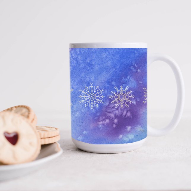 Winter Glow Snowflake Tasse (Von Creator hochgeladen)