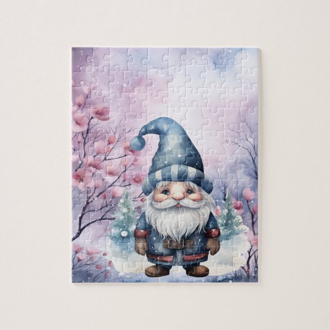 Winter Gnome Medium Complexity_02 Jigsaw Puzzle (Vertikal)