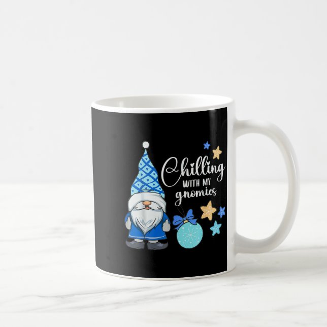 Winter Gnome, Nordic, Christmas Gnome  Kaffeetasse (Rechts)