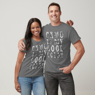 Winter Grau Camo ist meine coole Farbe Unisex T-Shirt