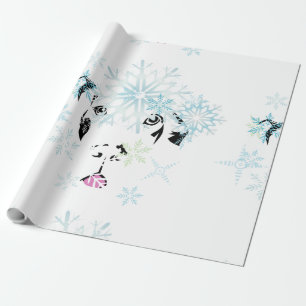 Winter Great Dane Geschenkpapier