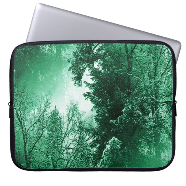 Winter Green... Laptopschutzhülle (Vorderseite)
