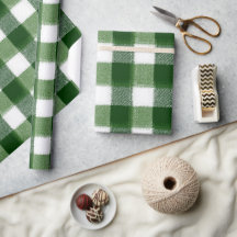 Winter Grün Weiß Feiertags Karo Muster