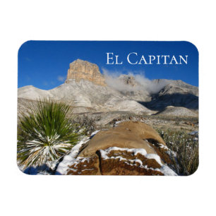 Winter, Guadalupe, El Capitan Magnet