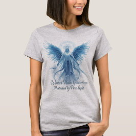 Winter Halo Guardian – Protected by Pure Light T-Shirt