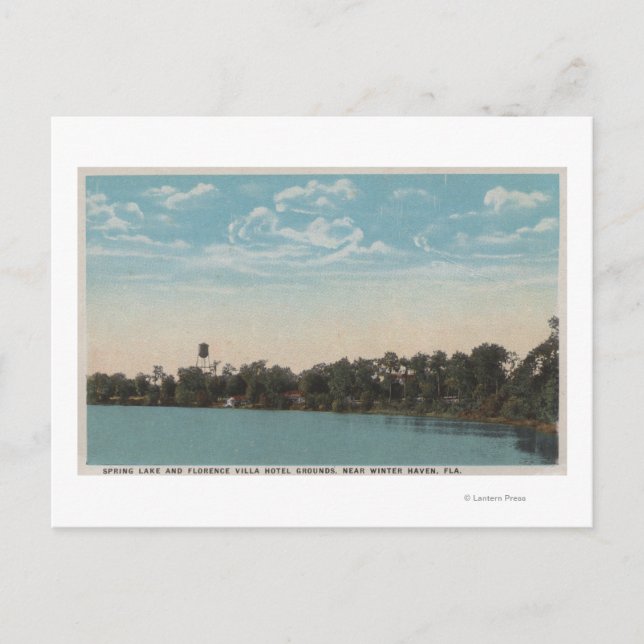 Winter Haven, Florida - Aussicht auf den Frühling Postkarte (Vorderseite)