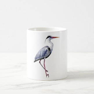 Winter Herron Watercolor Kaffeetasse
