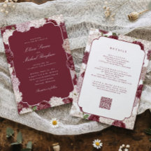 Winter-Hochzeit im Herbst Burgunder-Hortensie Alle